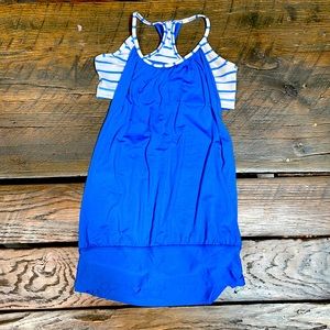Lululemon tank with built in bra